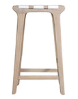 Lazzy Leather Seat Barstool - KULALA Living