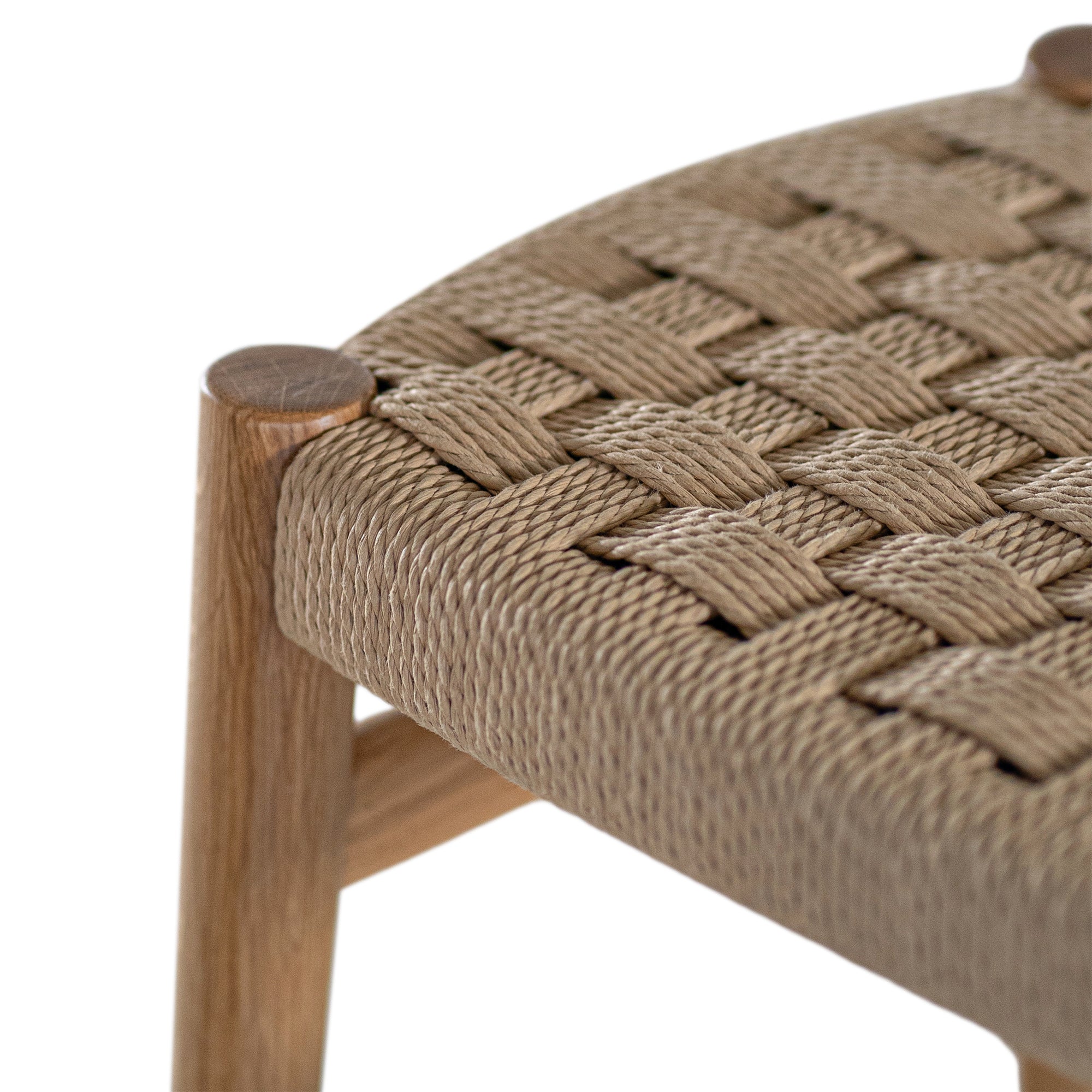 Leela Oak Barstool