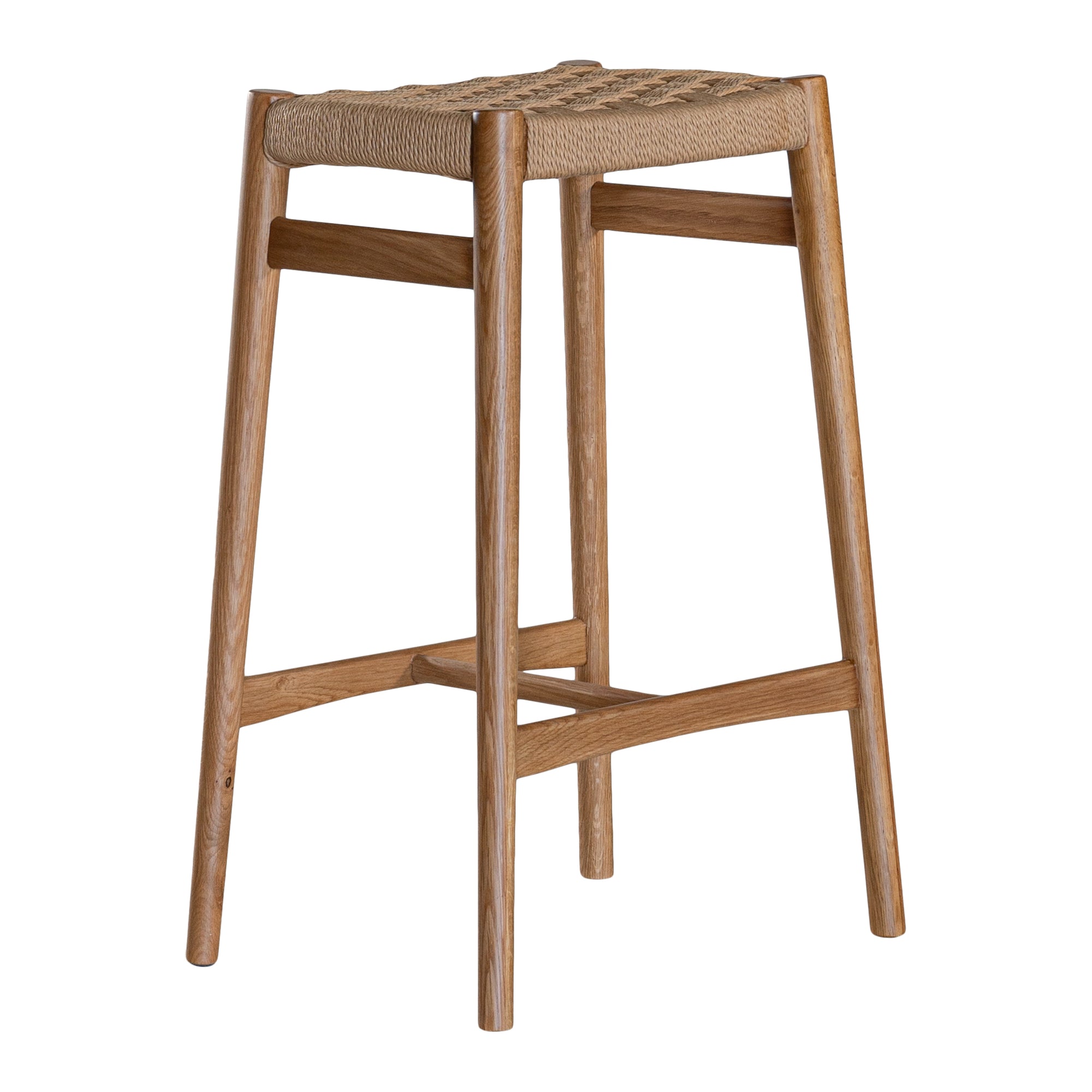 Leela Oak Barstool - KULALA Living