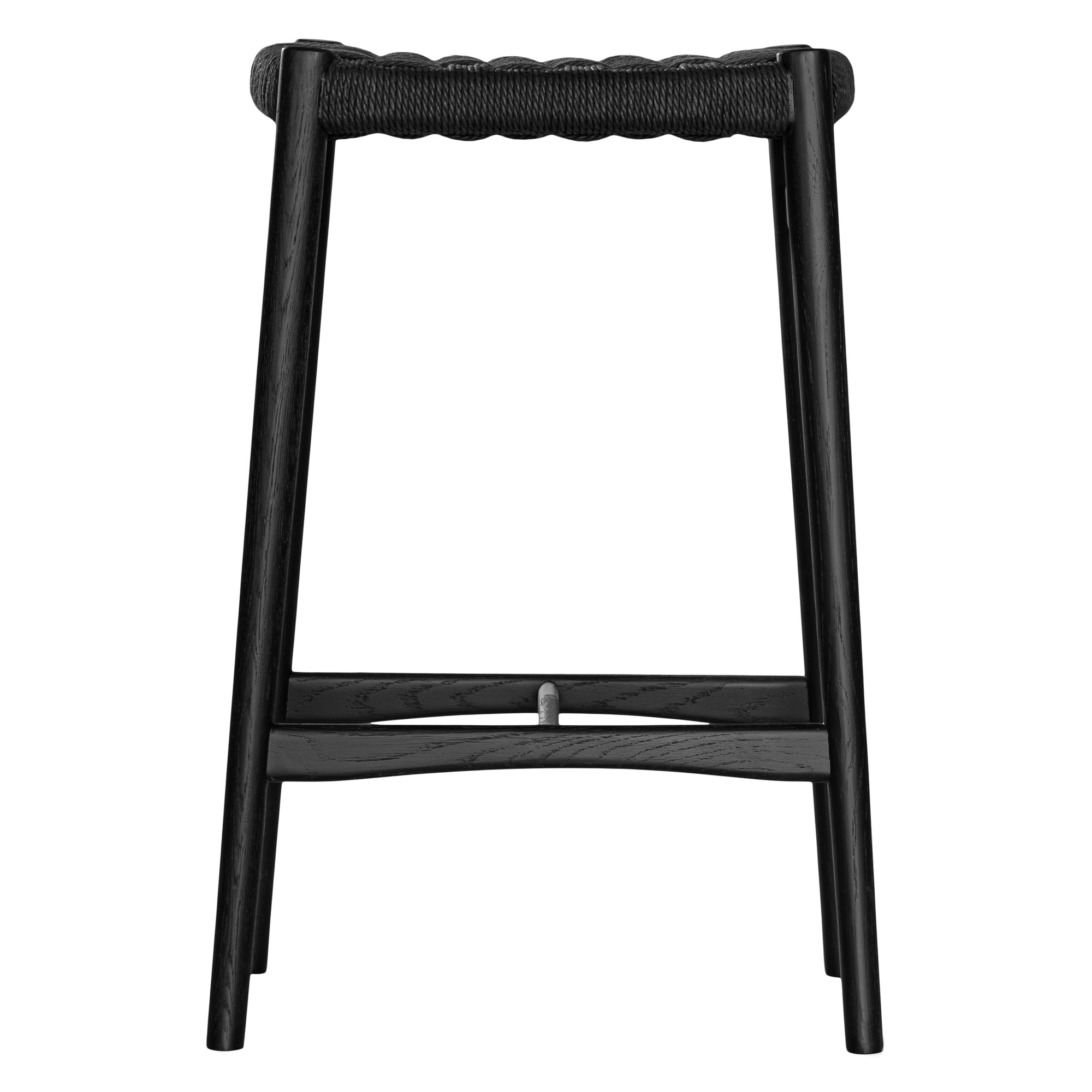 Leela Black Oak Barstool - KULALA Living