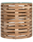 Lima Teak Side Table Natural - KULALA Living