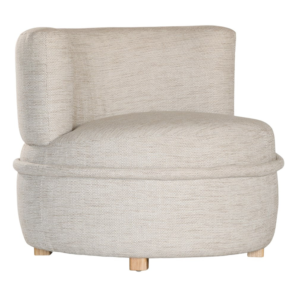 Lina Fabric Occasional Chair Natural - KULALA Living