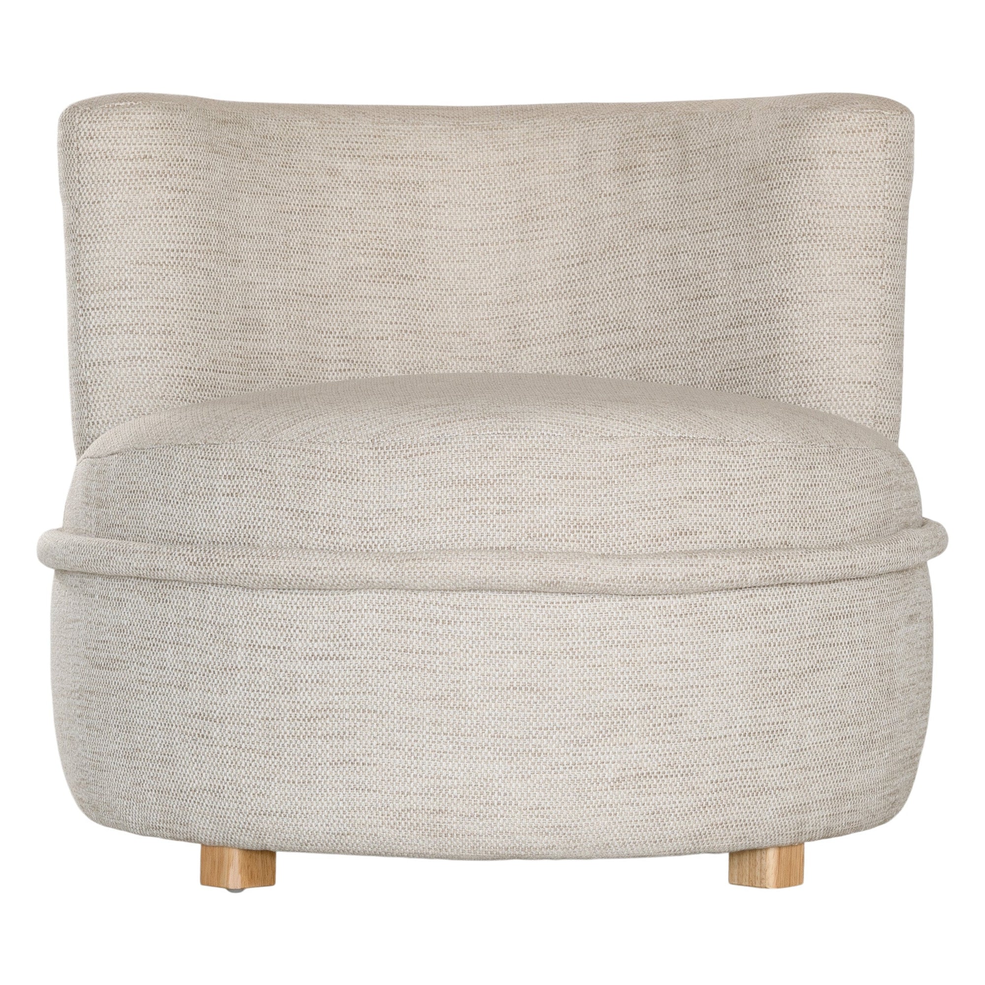 Lina Fabric Occasional Chair Natural - KULALA Living