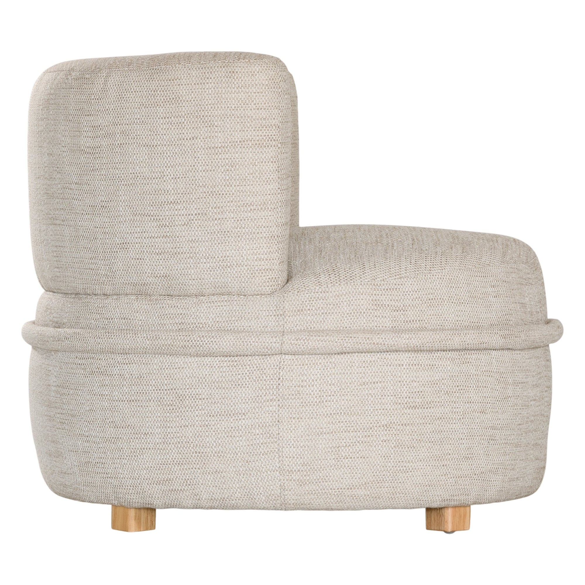 Lina Fabric Occasional Chair Natural - KULALA Living