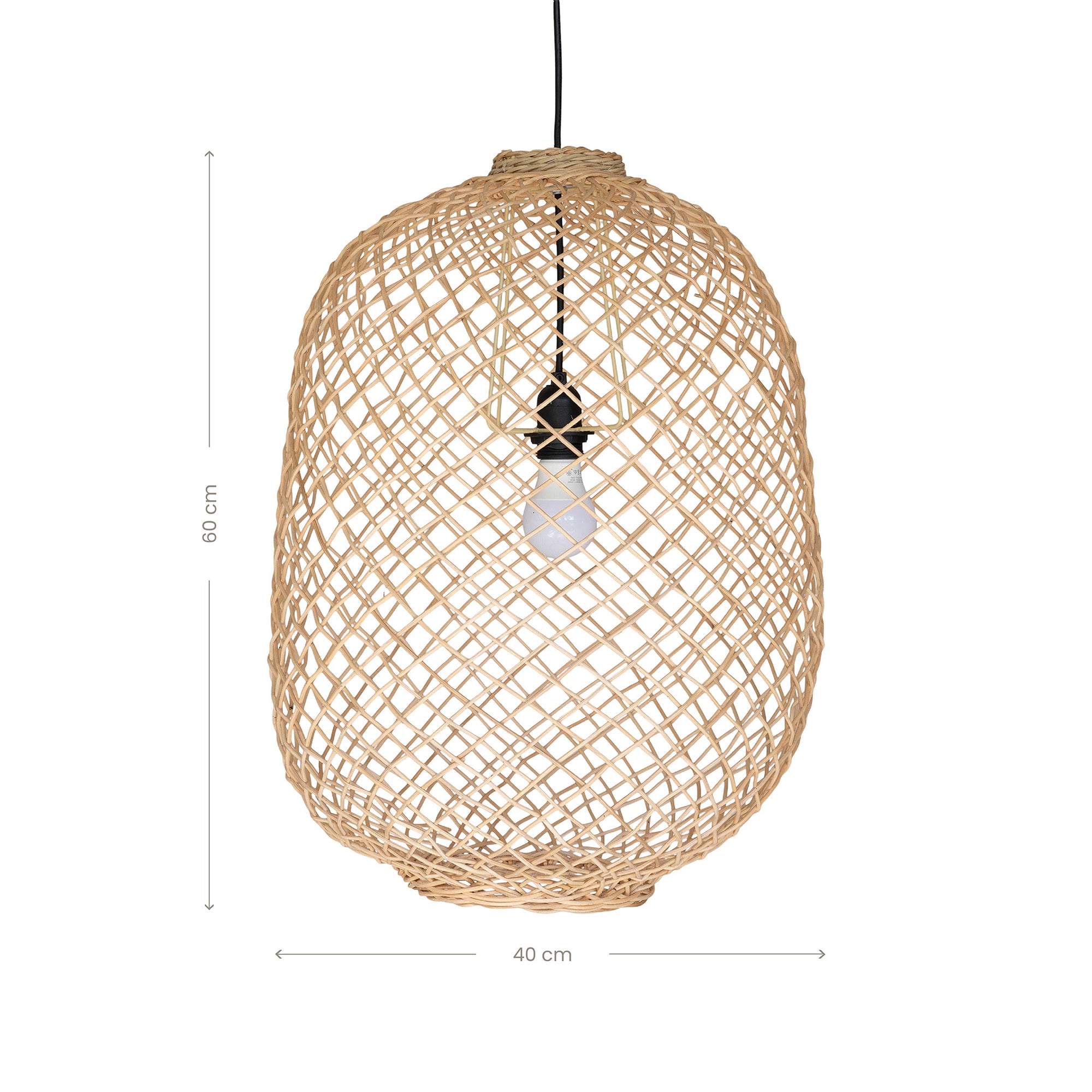 Mabulu Rattan Pendant Natural - KULALA Living