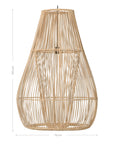 Malaika Rattan Pendant Natural - KULALA Living