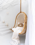 Mali Rattan Hanging Chair Natural - KULALA Living