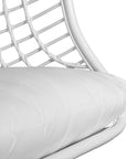 Mali Rattan Hanging Chair White - KULALA Living