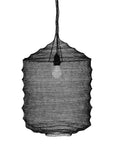 Handcrafted Black Wire Mesh Mansa Pendant Light