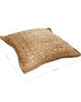 Maputo Handwoven Water Hyacinth Cushion - KULALA Living