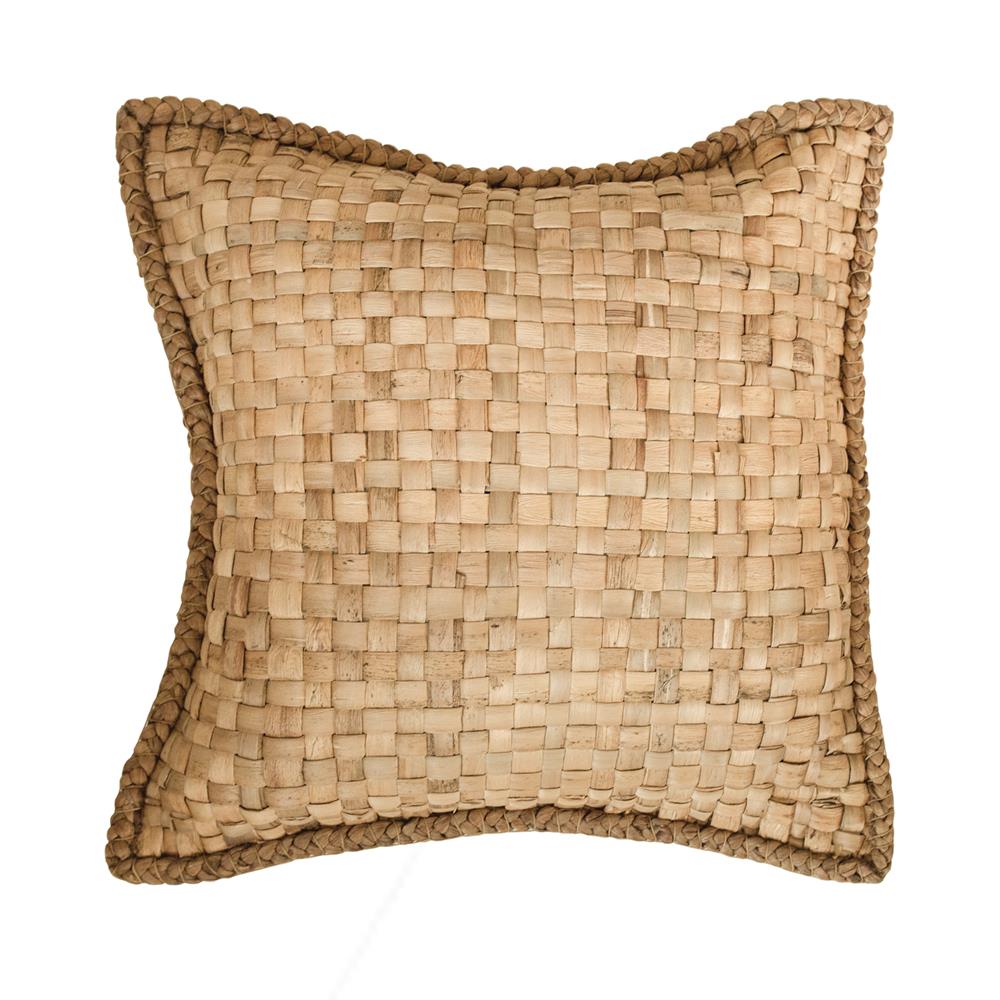 Maputo Handwoven Water Hyacinth Cushion - KULALA Living