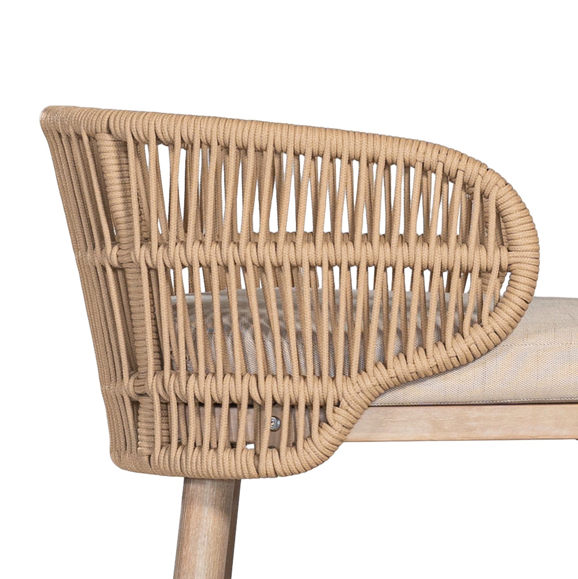 Maya Outdoor Rope Counter Chair - KULALA Living