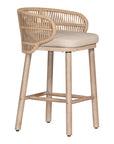 Maya Outdoor Rope Counter Chair - KULALA Living