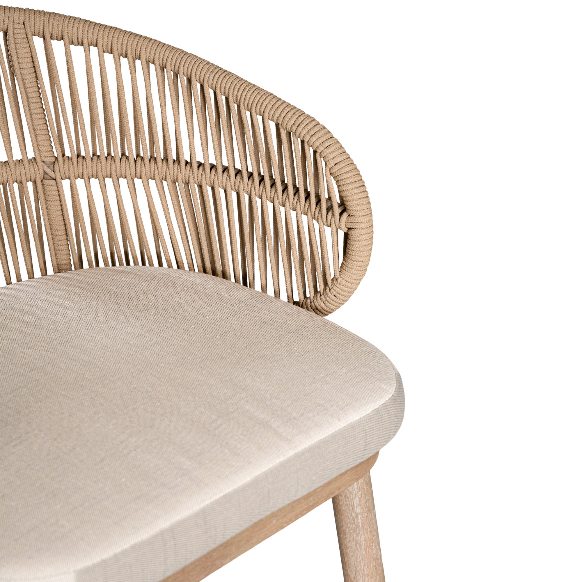 Maya Outdoor Rope Dining Chair - KULALA Living