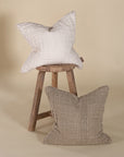 Meadow Linen Square Cushion Cover – Ivory