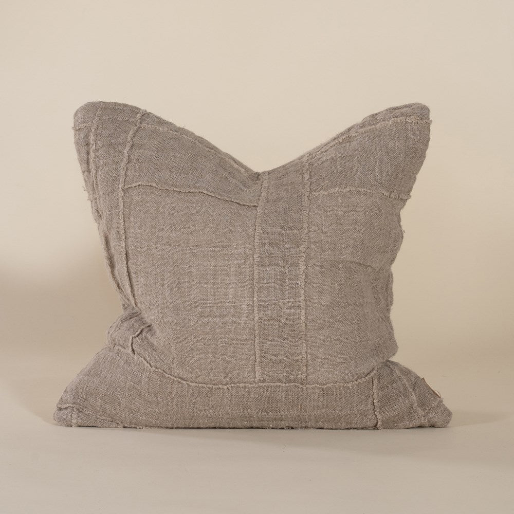 Meadow Linen Square Cushion Cover Natural - KULALA Living