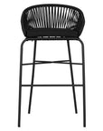 Melela Outdoor Rope Barchair Black - KULALA Living