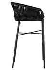 Melela Outdoor Rope Barchair Black - KULALA Living