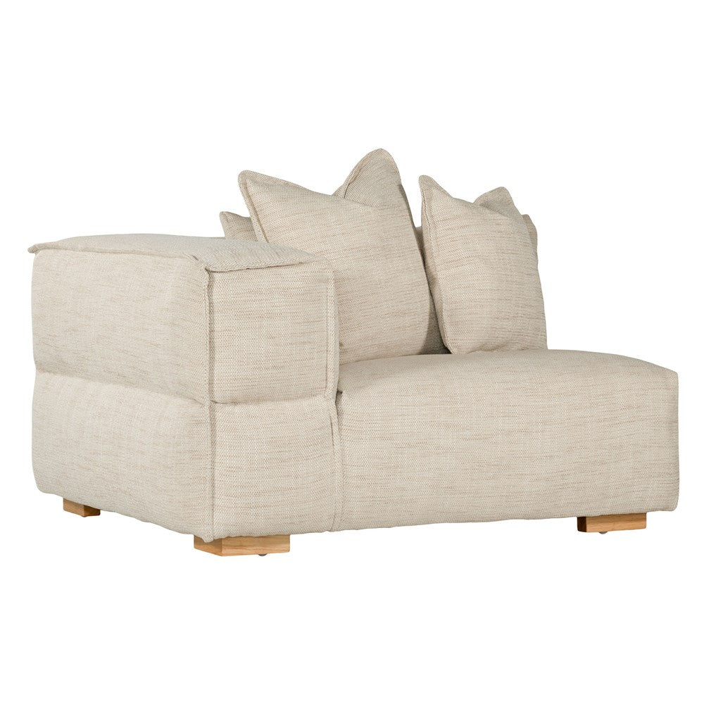 Melonee Fabric Sofa Left Hand Arm - KULALA Living