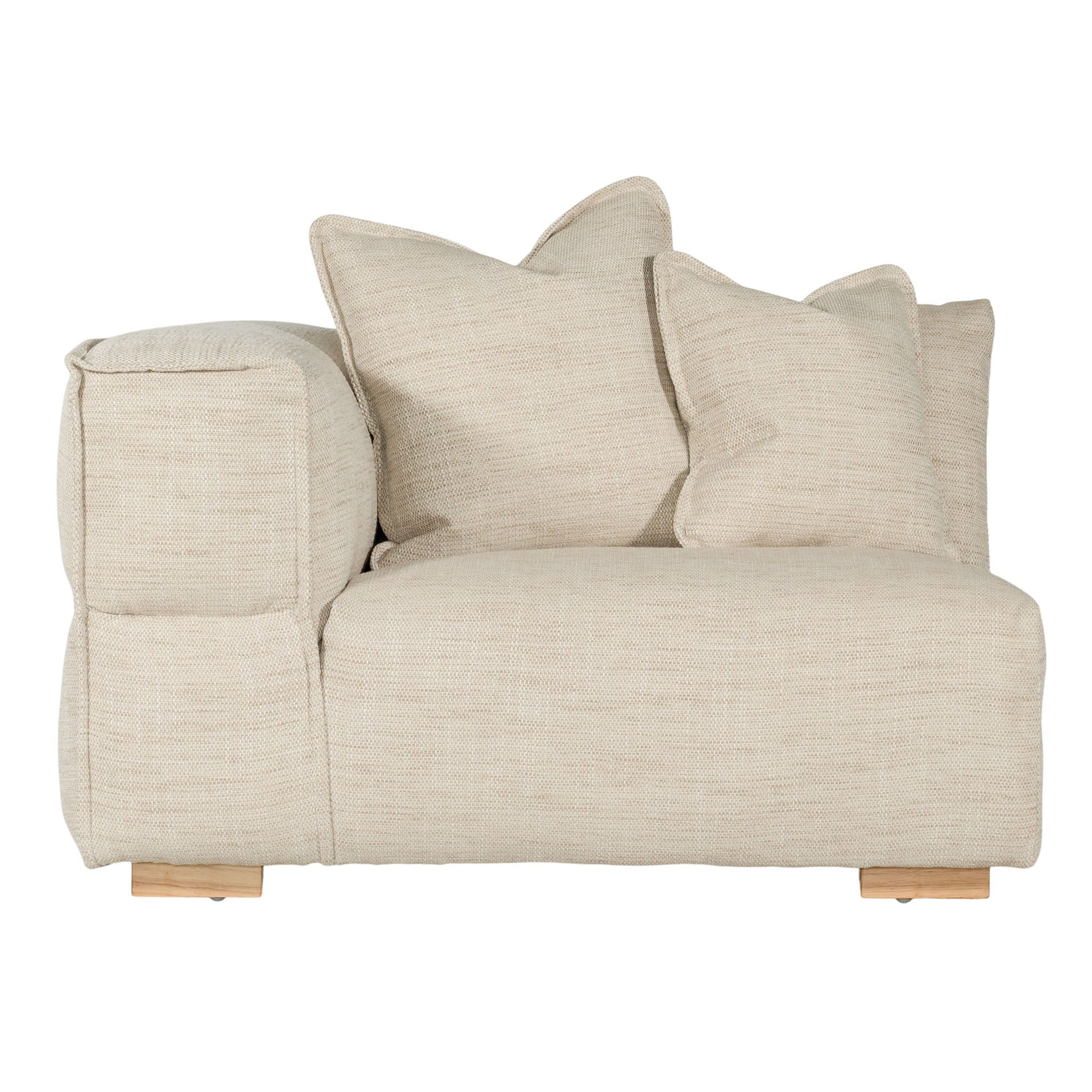 Melonee Fabric Sofa Left Hand Arm - KULALA Living