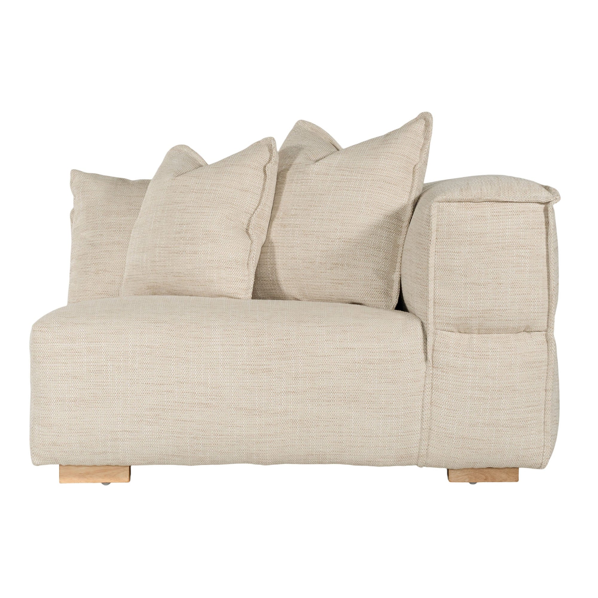 Melonee Fabric Sofa Right Hand Arm - KULALA Living