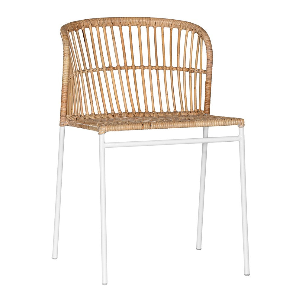 Meru Natural Rattan Dining Chair - KULALA Living