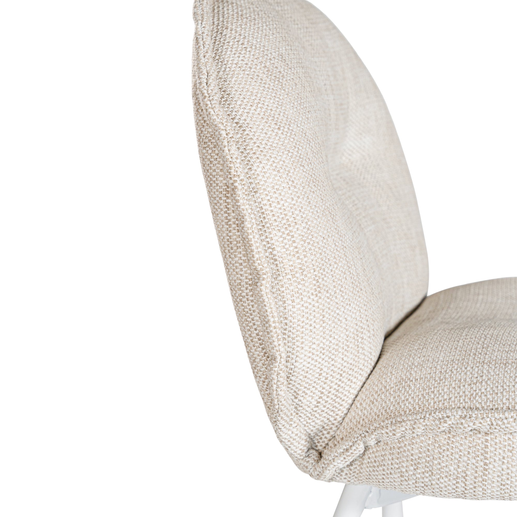 Mhaya Natural Fabric Dining Chair