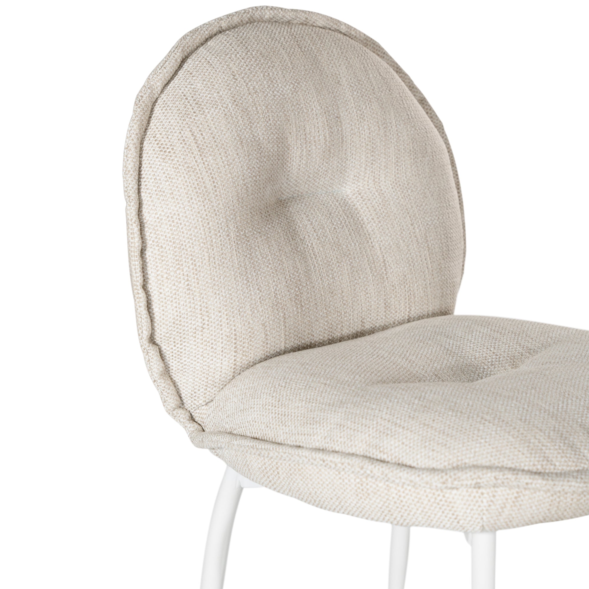 Mhaya Fabric Dining Chair Natural - KULALA Living