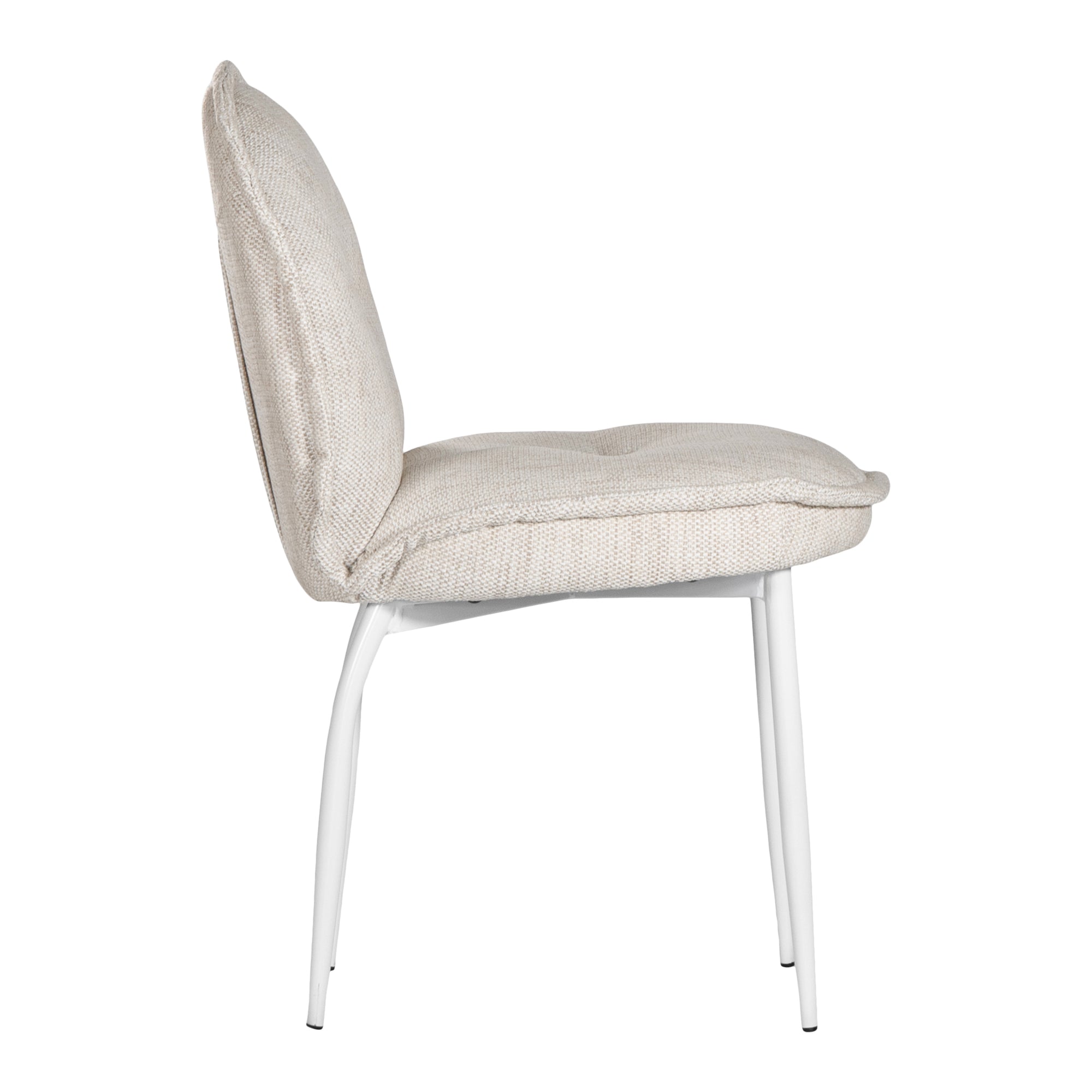 Mhaya Fabric Dining Chair Natural - KULALA Living