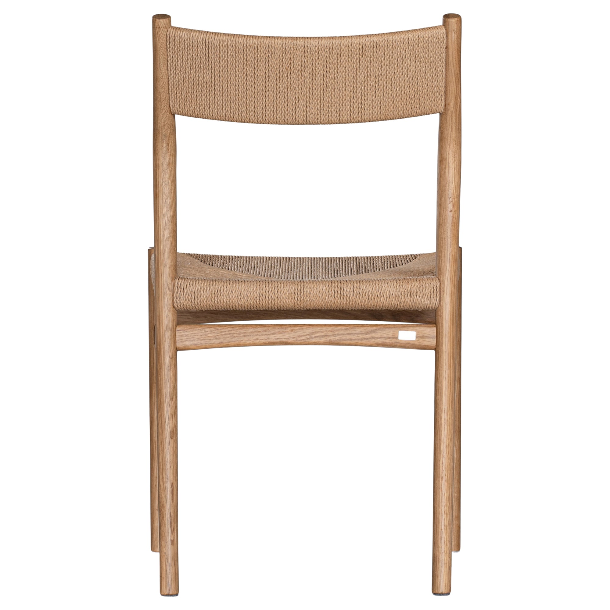 Mika Oak Dining Chair with Loom Weaving - KULALA Living