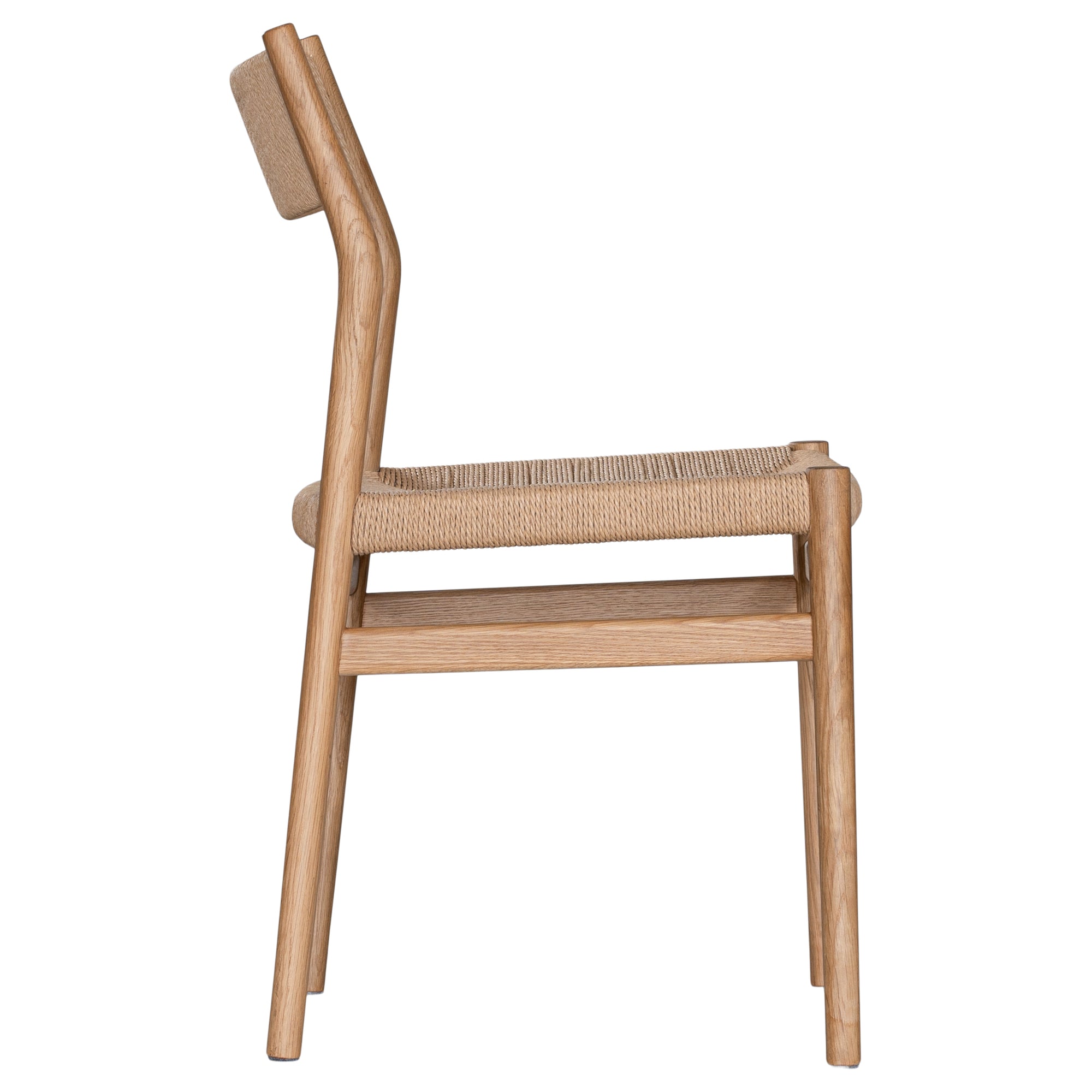 Mika Oak Dining Chair with Loom Weaving - KULALA Living