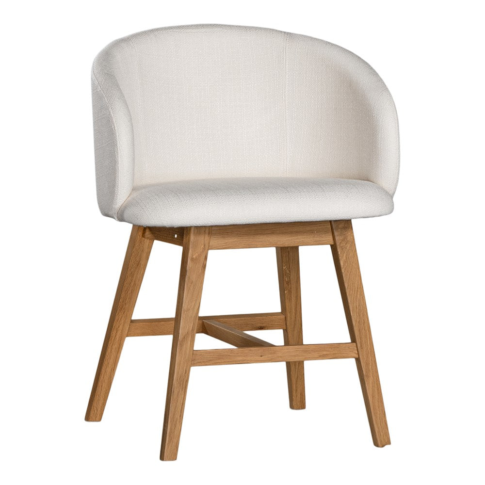 Millie Oak and Fabric Dining Chair - KULALA Living