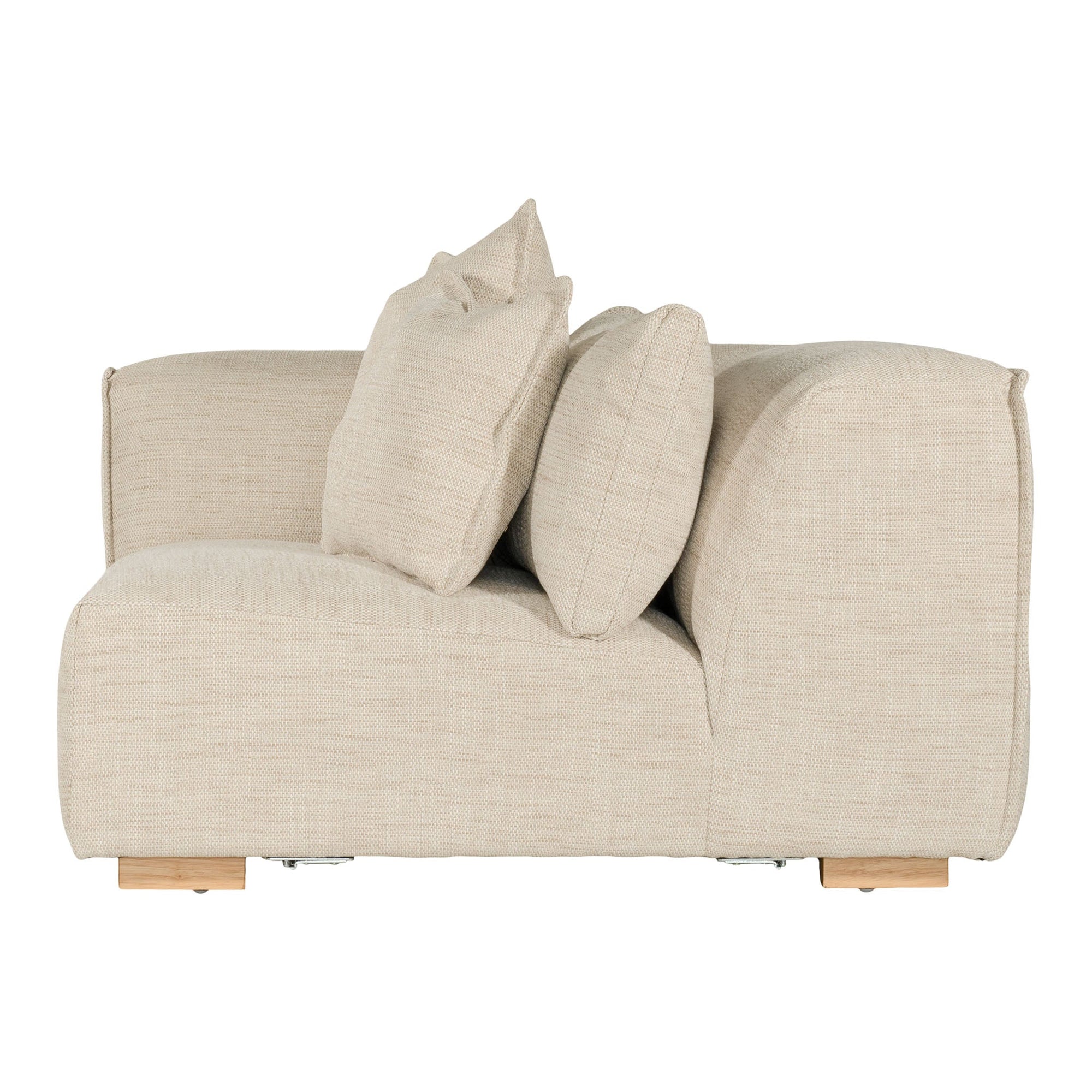 Melonee Fabric Sofa Right Hand Arm