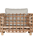 Mombasa Rattan Weave Armchair One Seater Sofa