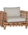 Mombasa Rattan Weave Armchair One Seater Sofa