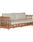 Mombasa Rattan Weave Two Seater Sofa