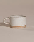 Handcrafted Ceramic Sesame Glaze Mugs Set of 2