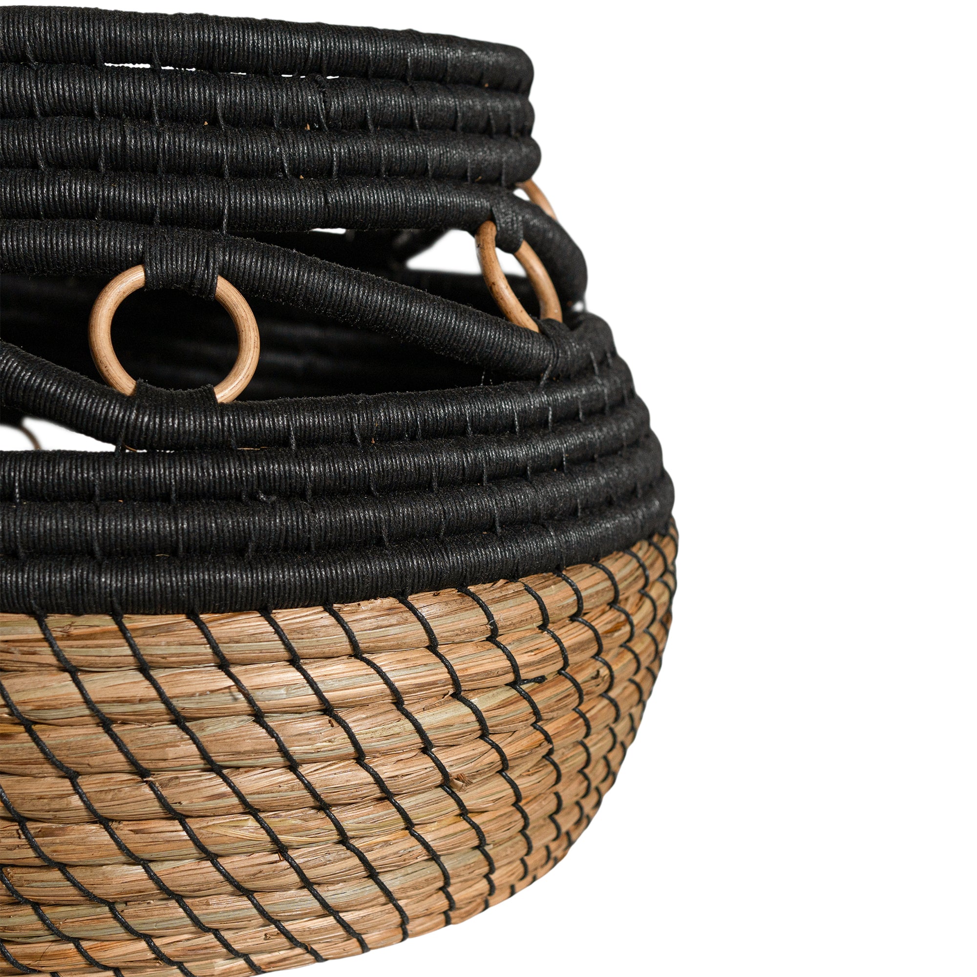 Sanaa Handwoven Mendong Grass Basket - KULALA Living