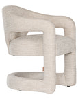 Myee Upholstered Natural Fabric Armchair - KULALA Living