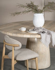 Myla Fabric Dining Chair in Natural