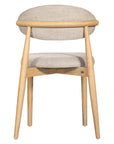 Myla Fabric Dining Chair in Natural