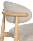 Myla Fabric Dining Chair Natural - KULALA Living