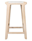 Nayasa Leather Seat Barstool