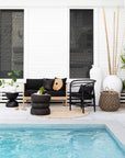 Nakula Black Rattan Dining Chair - KULALA Living