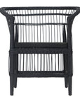 Nakula Black Rattan Dining Chair - KULALA Living