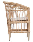 Nakula Blonde Rattan Dining Chair - KULALA Living