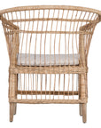 Nakula Blonde Rattan Dining Chair - KULALA Living