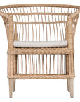 Nakula Blonde Rattan Dining Chair - KULALA Living