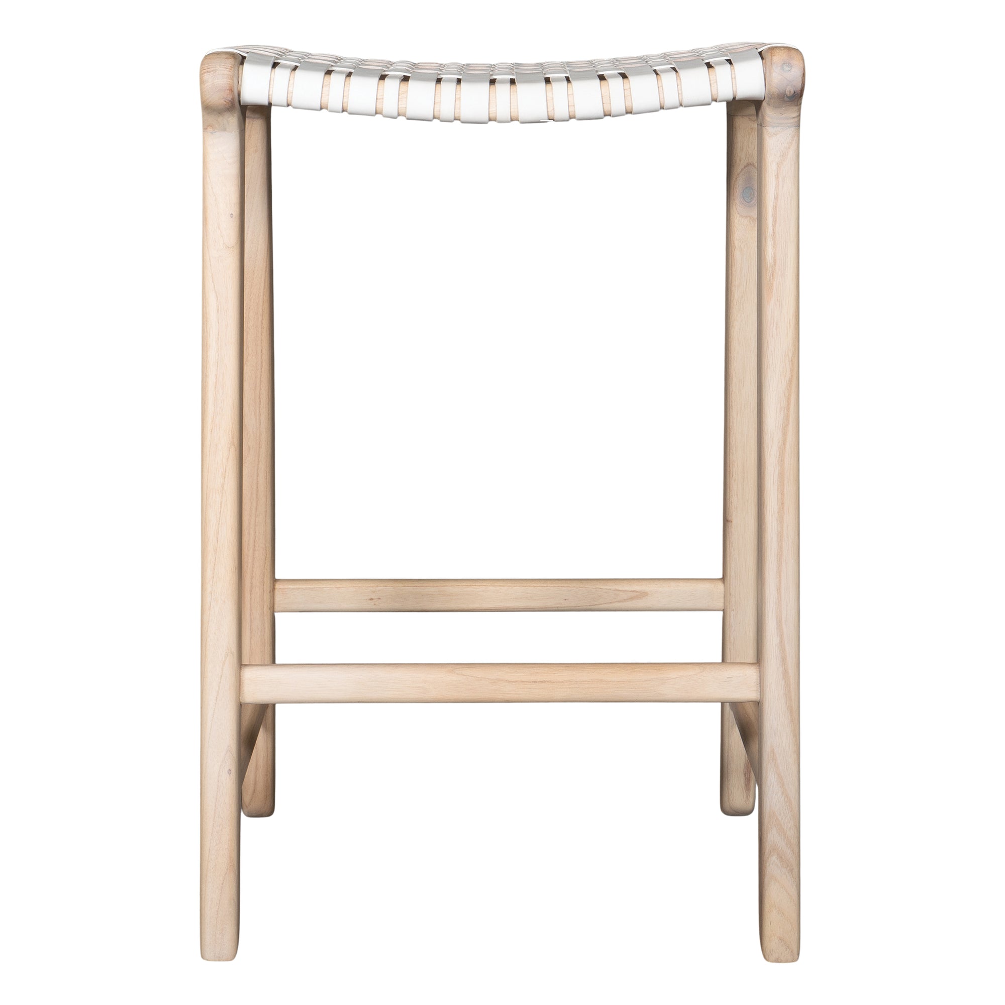 Nayasa Leather Seat Barstool - KULALA Living