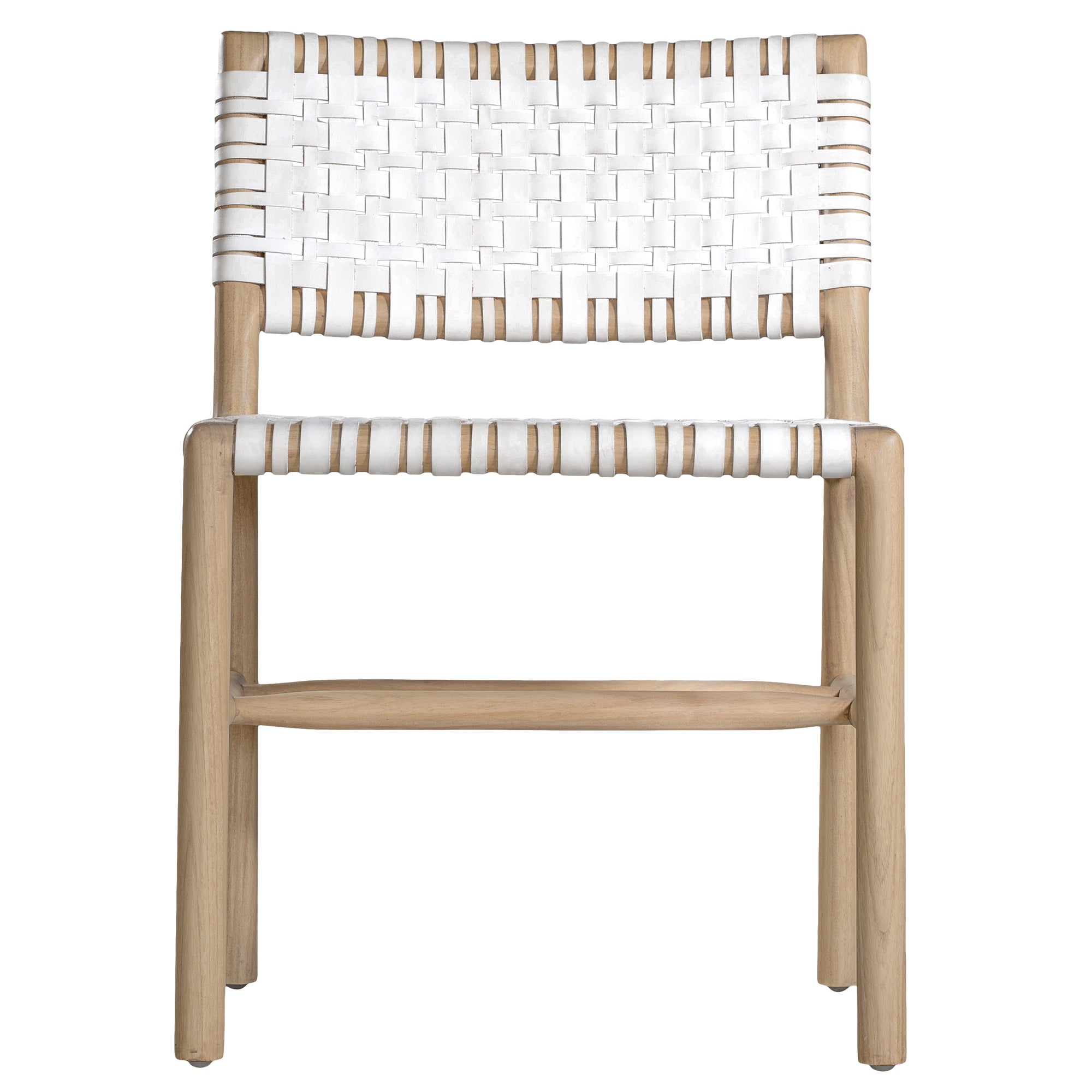 Nayasa Leather Weave Dining Chair - KULALA Living